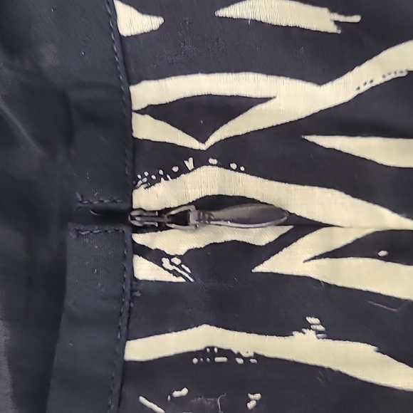 LOFT Women's Elegant Blue and White Strappy Lined Dress - Size 12 NEW WITH TAGS - Picture 8 of 13